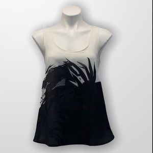 ATTITUDE Wrap Style Sleeveless Blouse Size Small